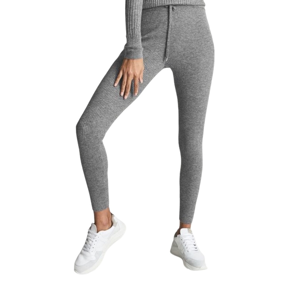 REISS Nicola Slim Fit Alpaca and Wool Blend Loungewear Jogger Sweatpants